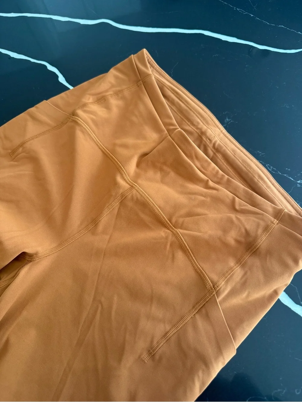 lululemon athletica Rust/Orange Leggings